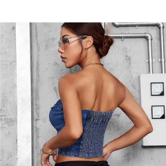 Jean halter top - Picture 4 of 6